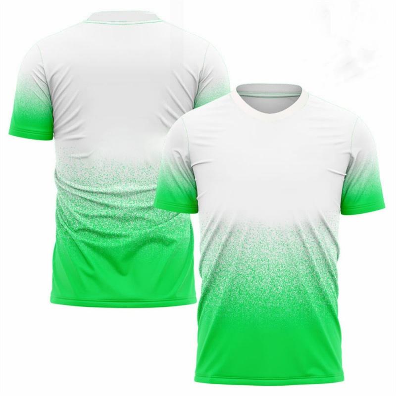 3D Printed Colorful Gradient T Shirt For Men Stripe Sports Pattern Tees Summer Round Neck Tops Loose Short Sleeves T-Shirts