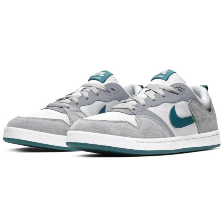Nike Alleyoop SB Particle Grey Geode Teal Мужские кроссовки CJ0882-003