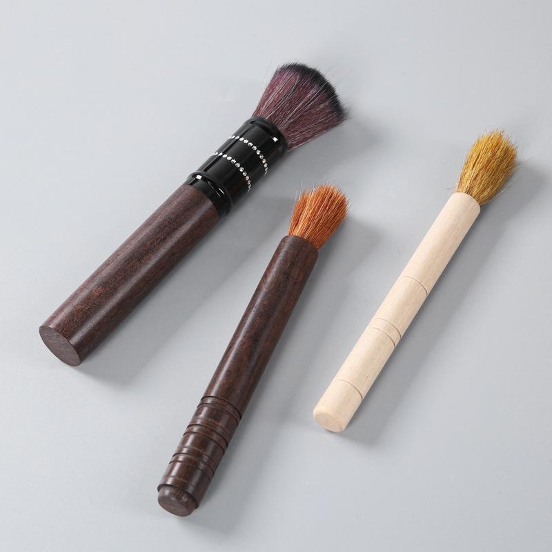 Щетка для чистки деревянного подноса для чая Чайная щетка для подноса для чая Стол для чистки чашек и тарелок Инструмент для чистки чайника Ручка для горшка Аксессуары для чайной церемонии