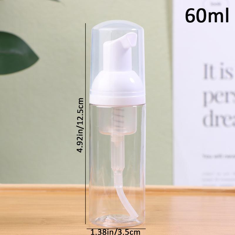 1 шт. 30/50/60 мл пенящийся флакон для мыла пустой пластиковый мусс для умывания лица дозатор многоразового использования лосьон шампунь дозатор