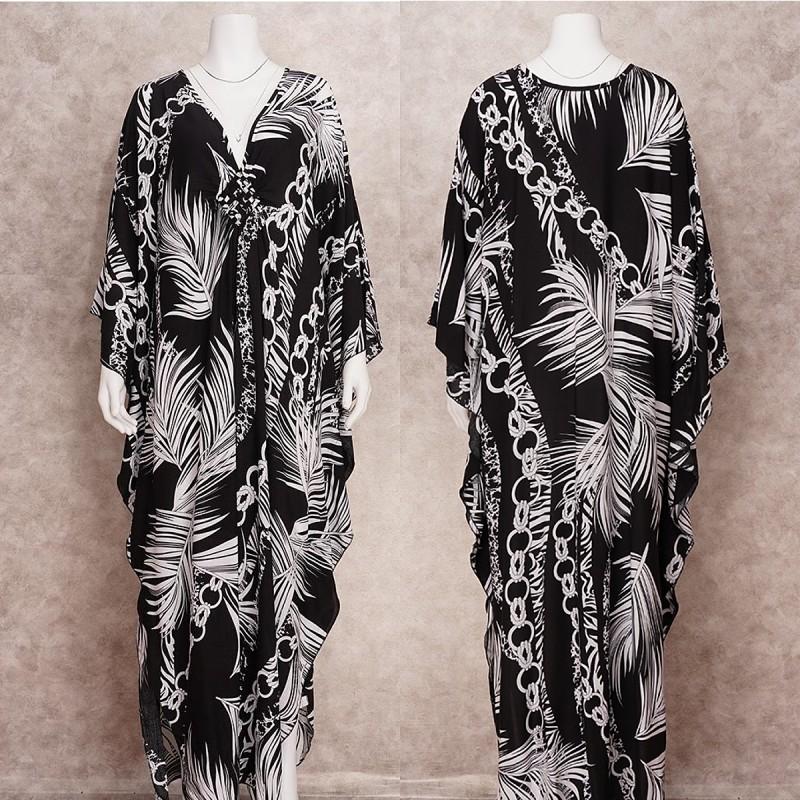 EDOLYNSA сексуальное бикини в полоску с зеброй, повседневное летнее пляжное платье с v-образным вырезом и разрезом по бокам, женская пляжная одежда, купальный костюм, накидка Q1297