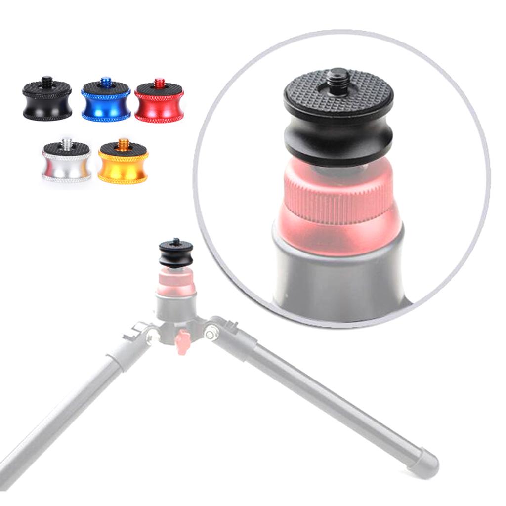 Зеркальный штатив монопод шаровая головка аксессуар гнездо 3/8" на штырь 1/4" алюминиевый сплав переходник-винт