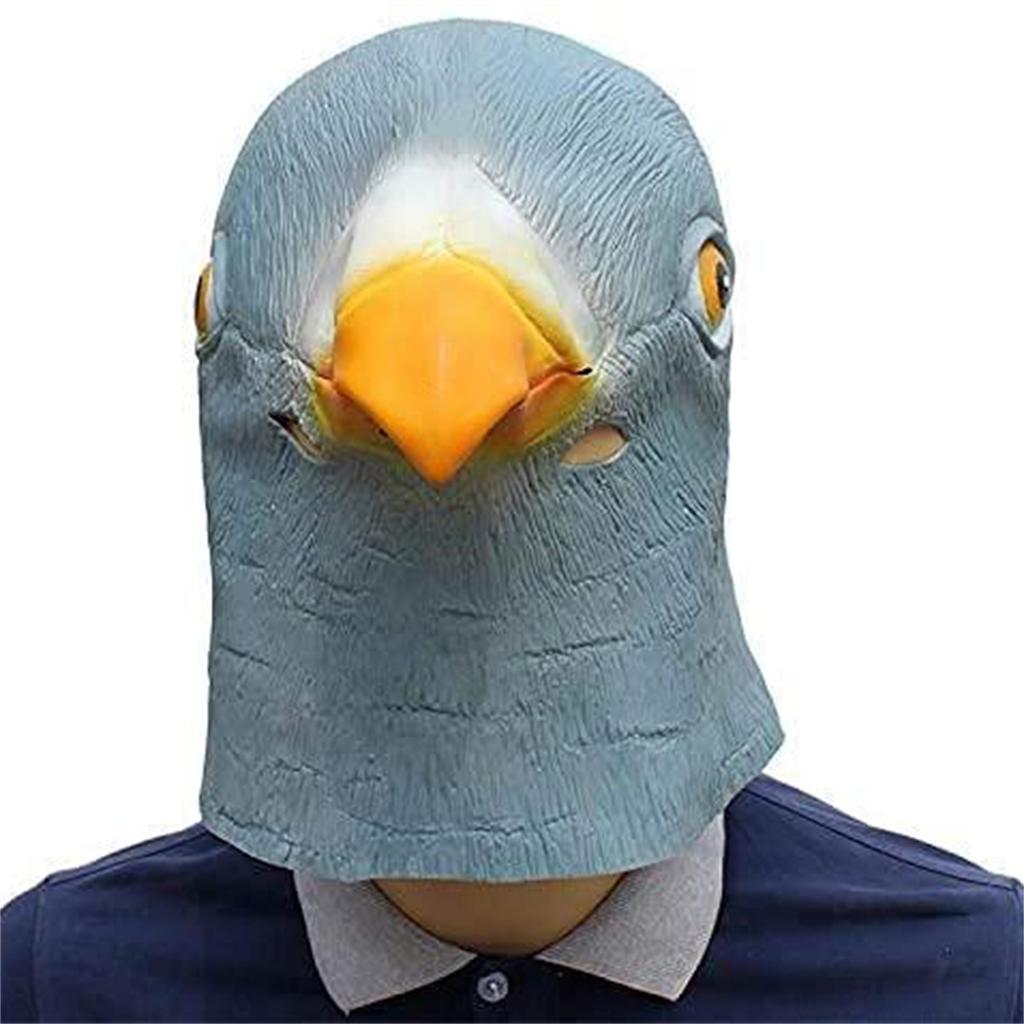 Latex Mask Full Head Fancy Dress Party