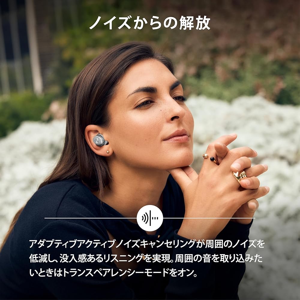 [Amazon.co.jp Exclusive] Sennheiser MOMENTUM True Wireless 4 + Burn-in Sound Set - Personalized Wireless Earphones, Black Graphite, High-Performance D