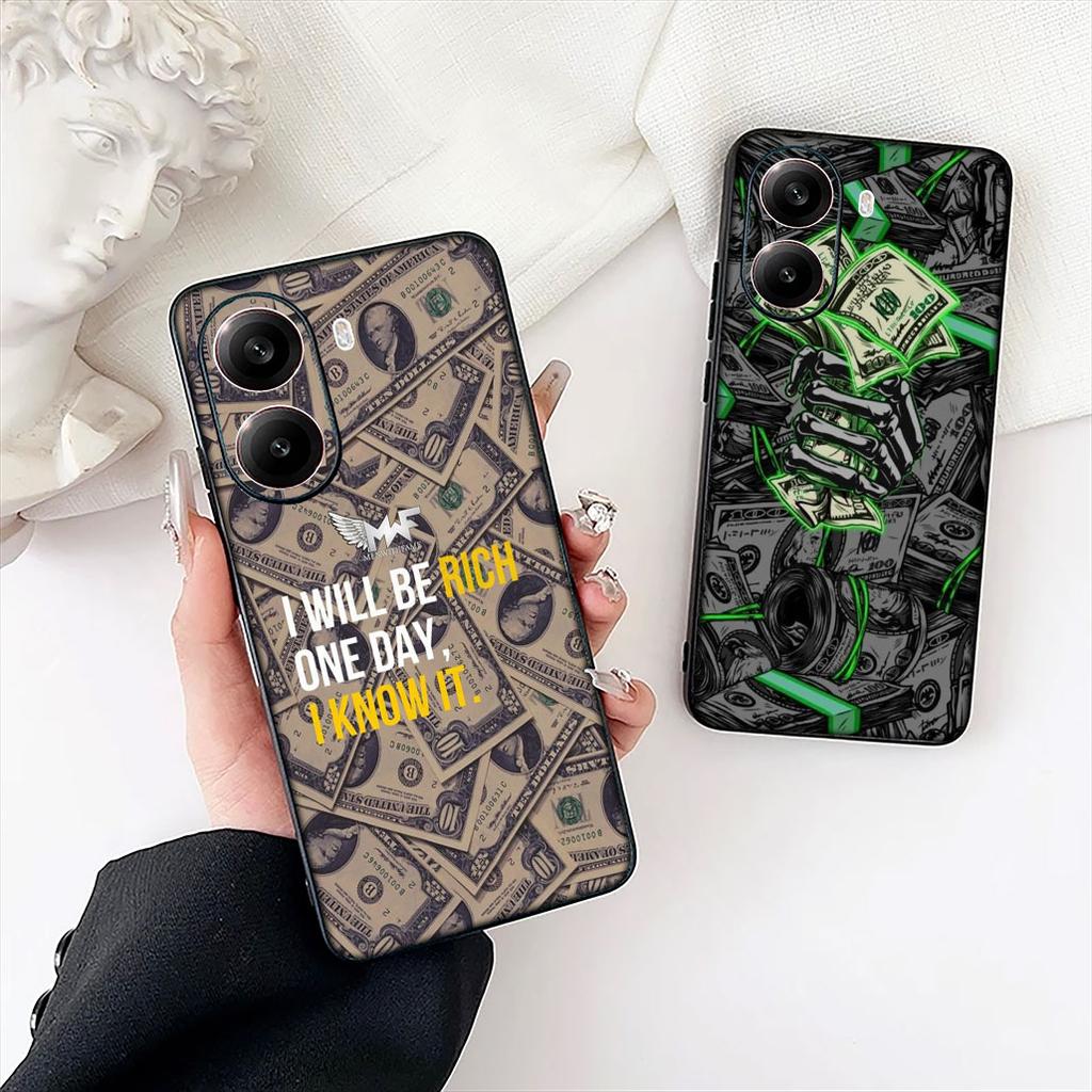 Moneys 100 Dollars Gold Protective Cover for Huawei P30 P20 Mate 20 Lite Pro Y7 Y6P Y7A 2019 Nova 5T 3I Phone Case