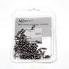 MNFT 400Pcs 14-6# High Tensile Strength Solid Rings Fishing Connector Stainless Steel Anti Corrosion Fishing Tackle Accessories