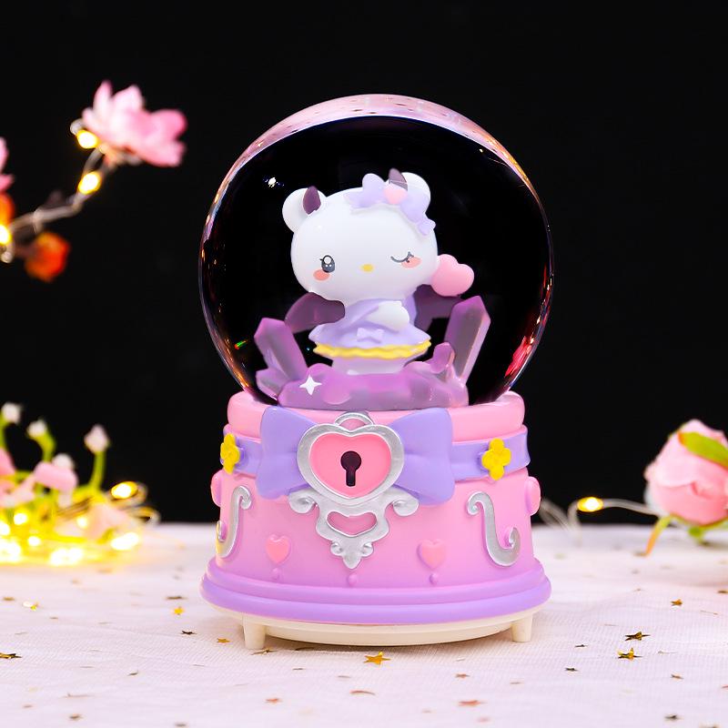 Астронавт Хрустальный шар Музыкальная шкатулка Украшение - Студент Снежный шар Подарок на день рождения