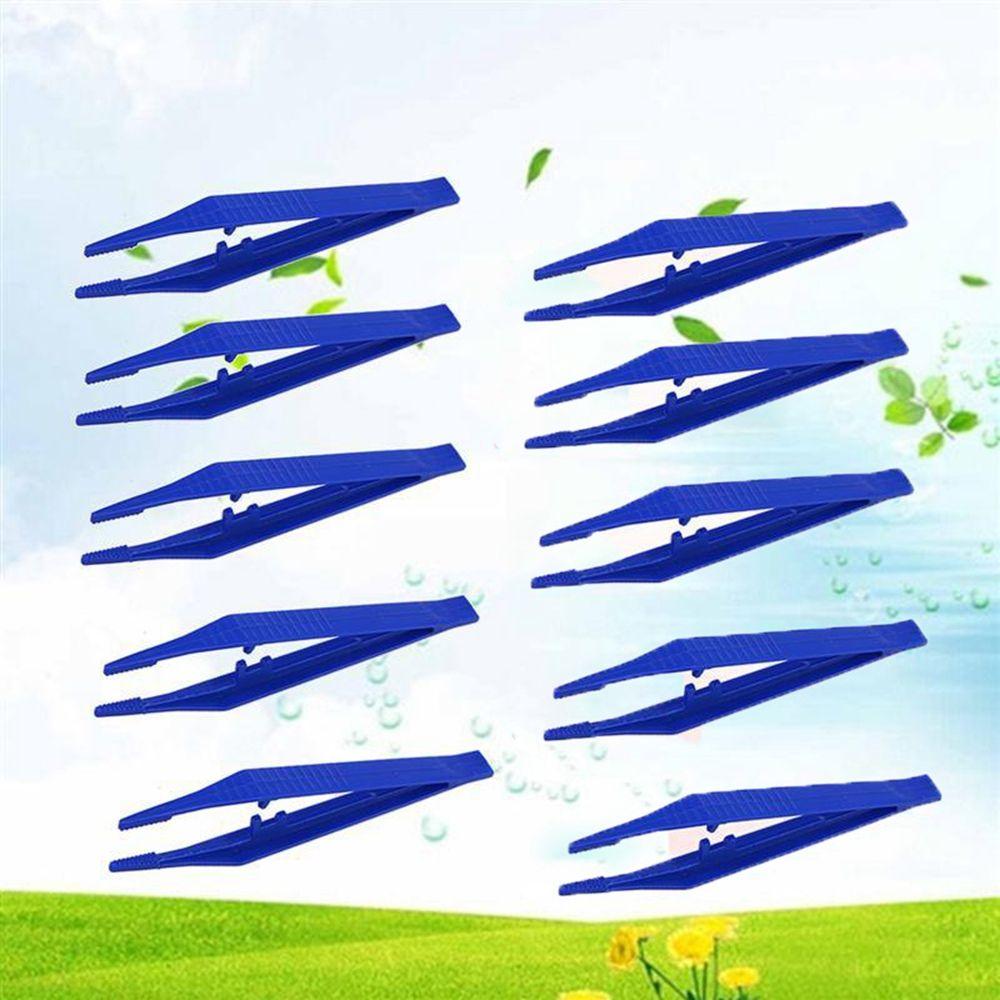 Beads Tools DIY Jewelry Making Repair Tweezers Hand Tool Set Plastic Tweezer Kit Forceps for Crafts