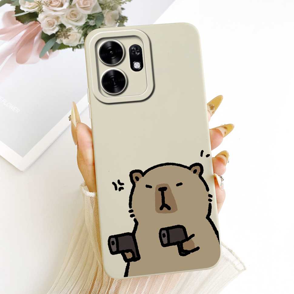 For Honor X6d X6D 5G Case LNA-NX1 Cartoon Panda Rabbit Silicone Back Cover For Honor Play 60A 60a 5G NLA-AN00 Bumper Cases Capa