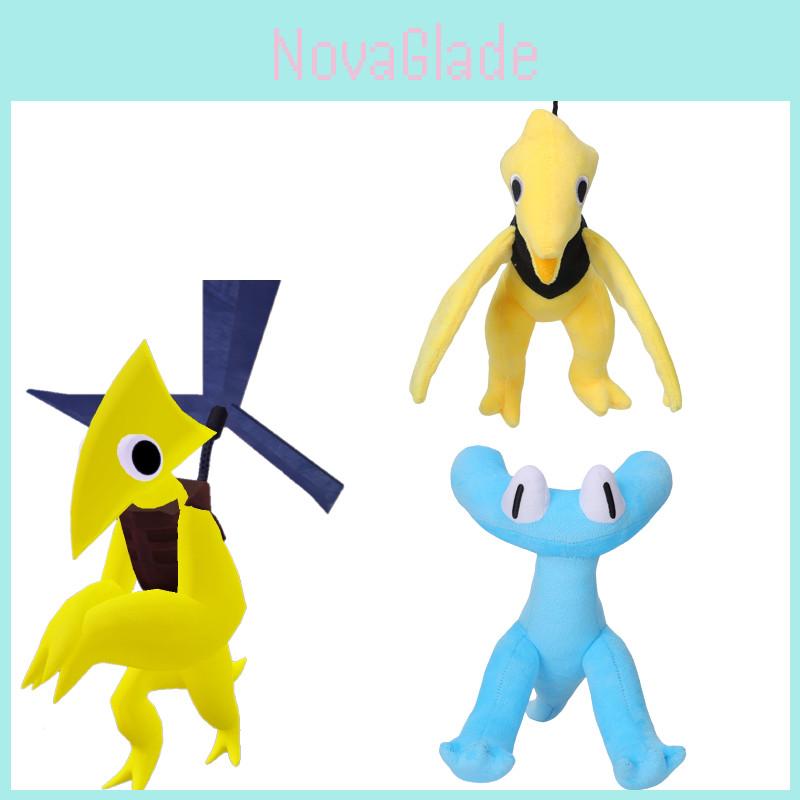 Colorful Rainbow Friends Chapter 2 Plush Toy Available In Various Dinosaur Shapes And Sizes