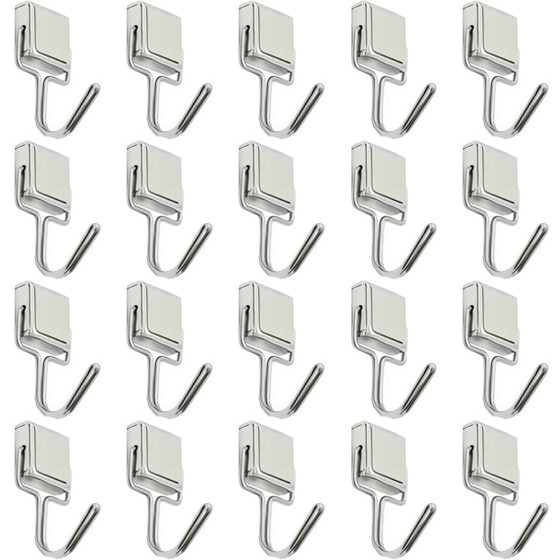 Квадратные Сильные Магниты Магнитные Крючки Многоцелевой Крючок для Хранения Домашняя Кухня Бар Крючки для Хранения Крючки для Хранения Ключей Ванная Вешалки