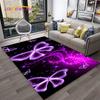 3D роскошный ковер мечты с бабочкой и цветком для дома, гостиной, спальни, дивана, коврика, декор, детский игровой коврик, нескользящий напольный коврик