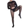 Qinghe мужские чулки Onesie 10D бархатная маска для всего тела, мягкая текстура, высокая эластичность, плотные и прозрачные