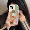 Y-yoshitomo Nara-A Ретро-искусство Чехол для телефона из ПУ-кожи Для IPhone 16 15 14 13 12 11 Pro Max Plus Задняя часть Fundas