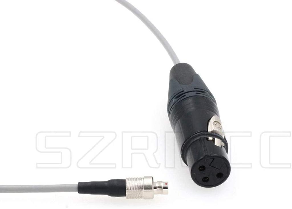 SZRMCC FVB.00.303 3-контактный штекер к 3-контактному гнезду XLR аудиокабель для передатчиков Zaxcom ZFR300 ZFR400SK2000