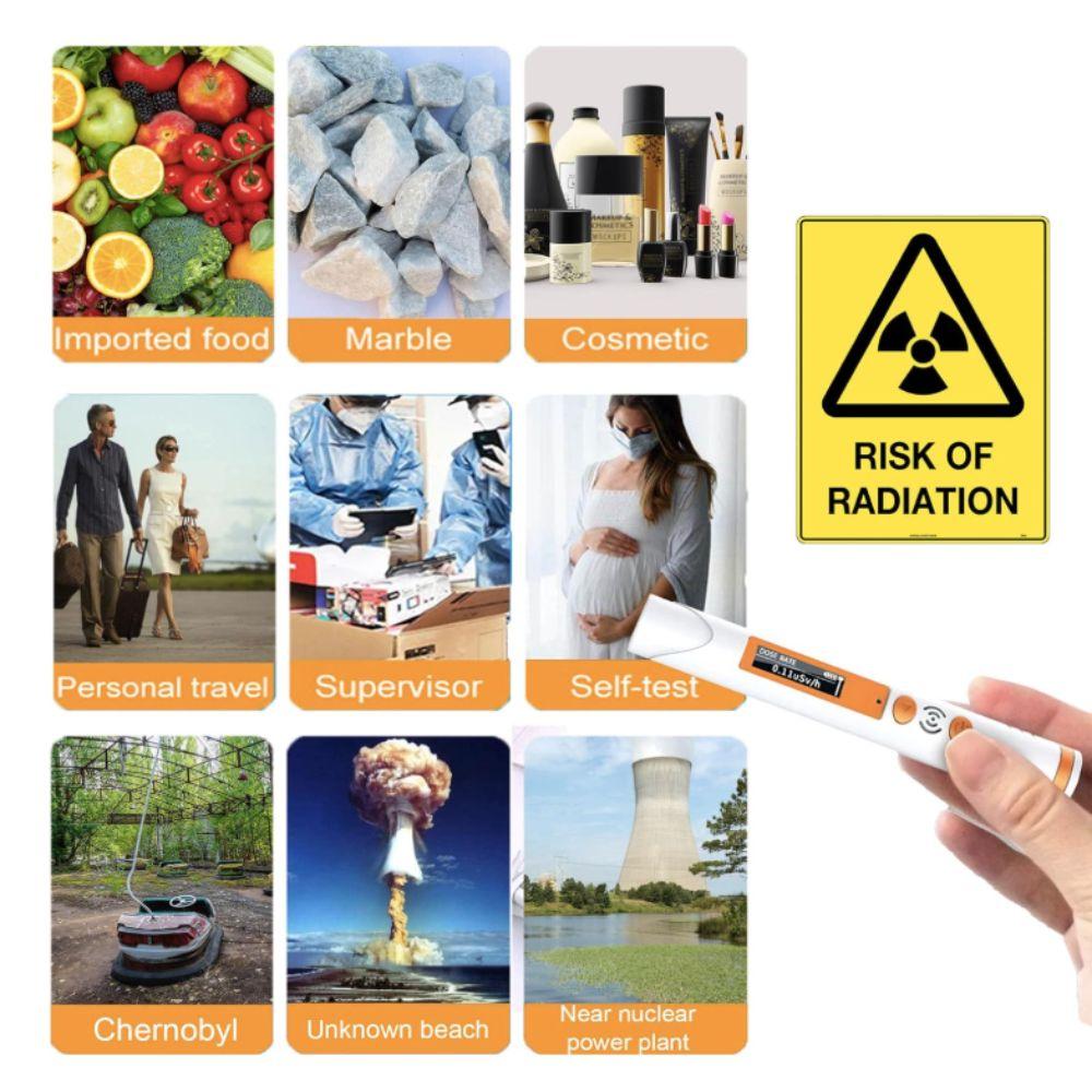 Handheld Geiger Counter Portable Portable Detector Sound Nuclear Radiation Detector  Personal Use