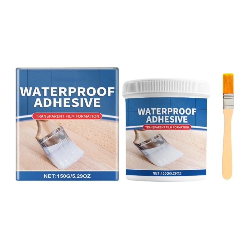 Large Capacity 150g Invisible Waterproof Sealant for Roofs and Wall Clear Coating Agent for Leak Prevention Designs