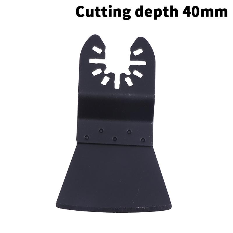 1pcs Black Multi-Function Renovator Saw Blade Oscillating Saw Blade Power Tools Accessories Cutter Blade For Wood Metal Cutting