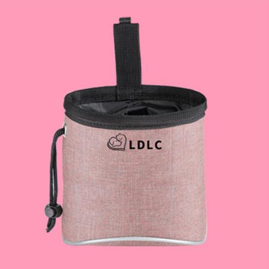 Многофункциональная сумка для лакомств для собак с поясным ремнем из ткани Оксфорд, вместительная закуска для собак