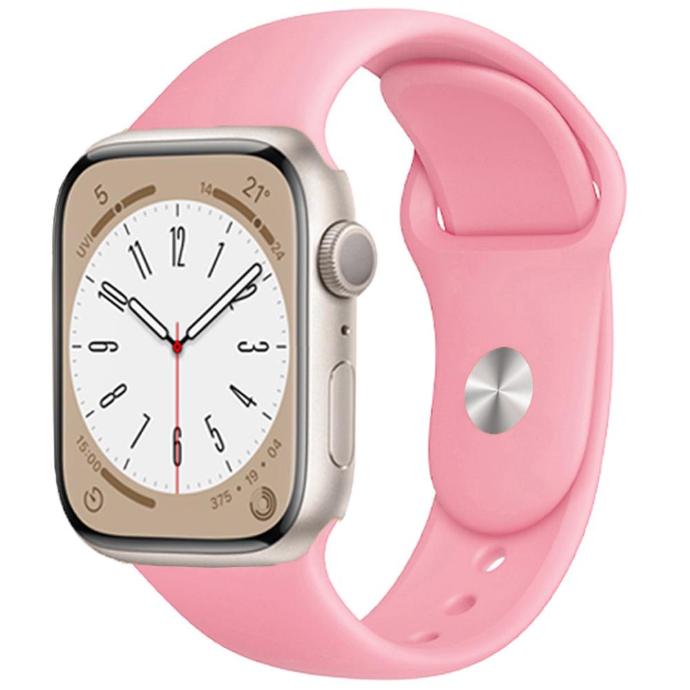 Силиконовый ремешок для Apple Watch Band 49 мм, 45 мм, 44 мм, 42 мм, 41 мм, 40 мм, 38 мм, ремешок для часов, браслет, ремешок iWatch Series 8, 7, 6, 5, 4, 3 SE, ремешок