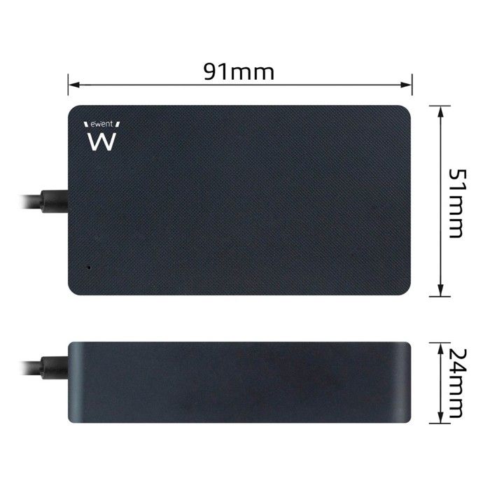 Chargeur - Ewent - EW3981 - USB Type-C - 45W - Noir