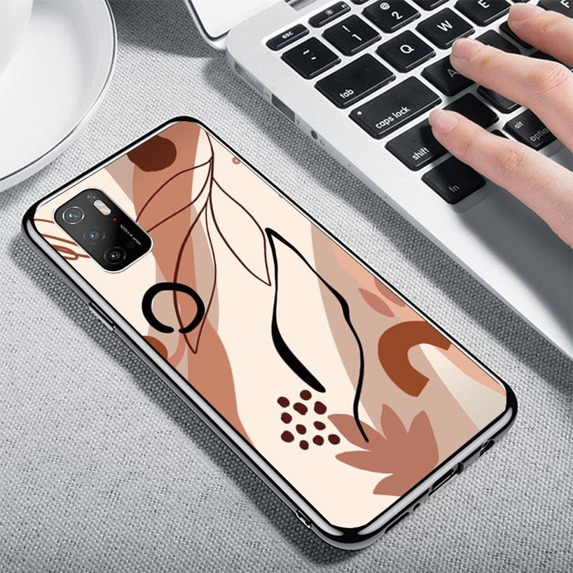 Abstract Women Face Line Case Phone Cover for Xiaomi Redmi Note 10 9 9S 8 8T 7 5 Pro Mi 12T 11T 10T 9T 12 11 Lite A3 A2 Trend Fu