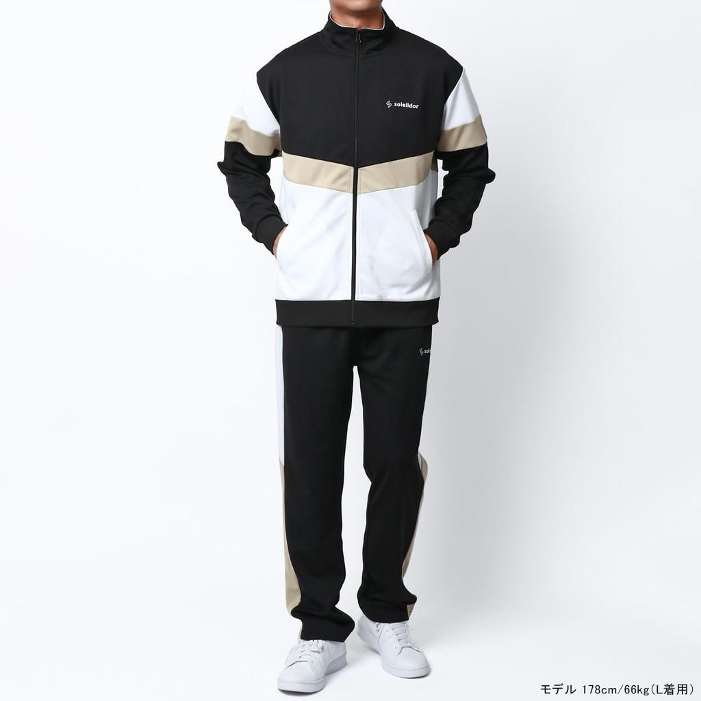 Jersey Top and Bottom Set Training Wear Setup Switchable Navy LL [Soleil Doll] Men's