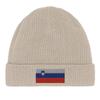 Bonnet Drapeau Slovénie En Beige