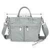 Solid Color Nylon Cloth Handbag Casual Canvas Tote Bag Oxford Cloth Crossbody Bag  Commuting