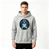 Men's Print Pullover Hoodie Casual Anime Character Pattern Long Sleeve Sweatshirt
