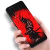 Чехол для телефона с изображением японского самурая для Xiaomi Redmi Note 5 6 9T K20 K40 K50 Pro 7A 8A 9A 9C 9i 10A 10C A1 S2, мягкий черный чехол из ТПУ
