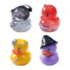 6 Pcs Mini Duckling Figurines Halloween Theme Duck Ornaments Resin Witch Ghost Zombie Duck Collectibles for DIY Aquarium Micro-Landscape Decor