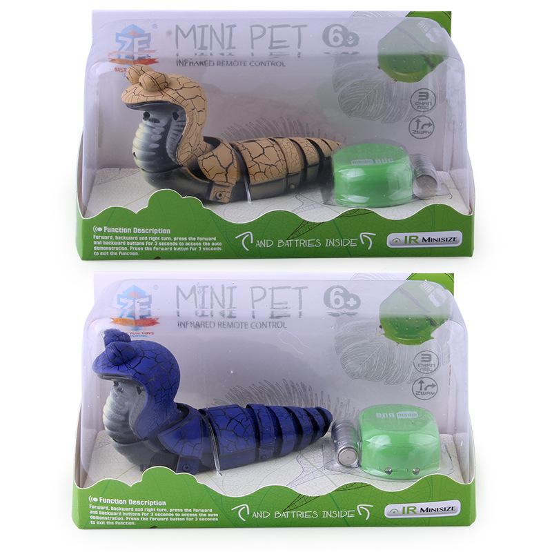 Electric Toy Infrared Remote Control Cobra, Simulated Children Animal Snake Insect Model Factory