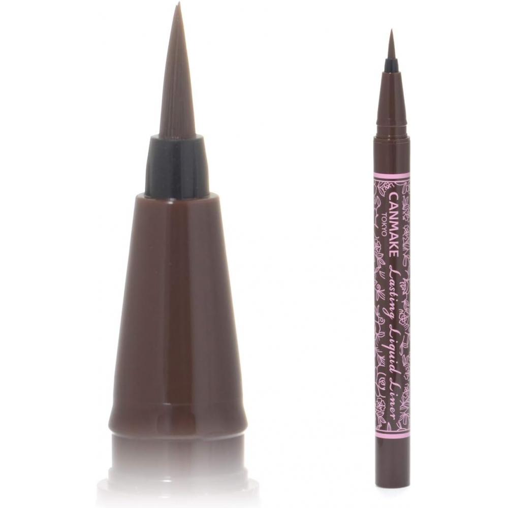 Canmake Lasting Liquid Liner 02 Bitter Choco Brown 0.6ml 02 Bitter Choco Brown