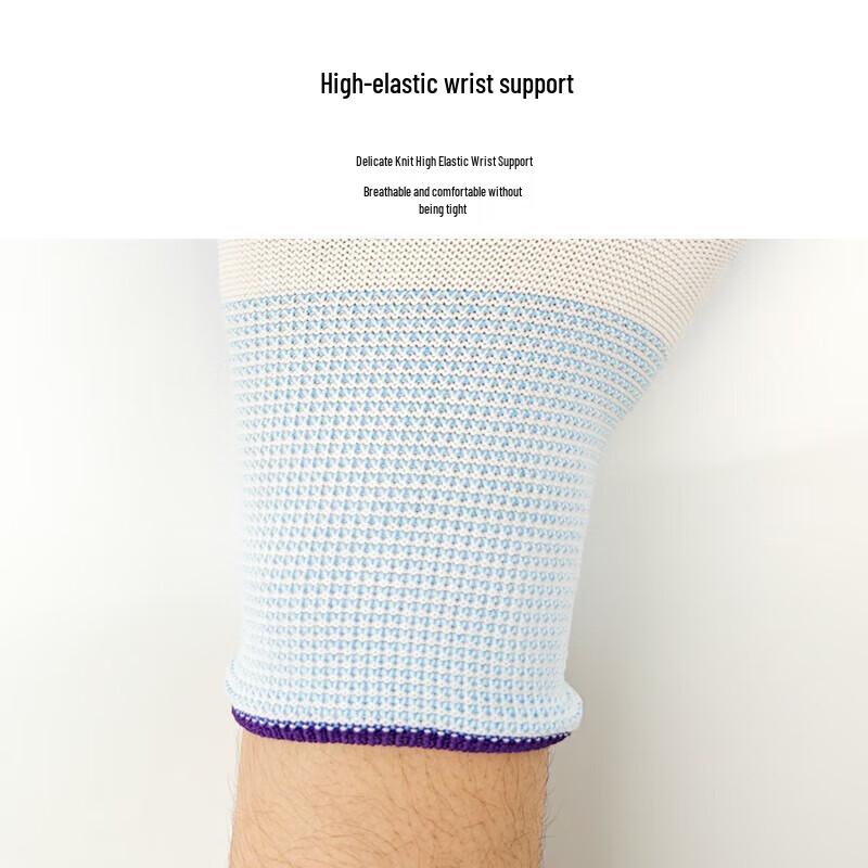 Трикотажные рабочие перчатки с нитриловым покрытием