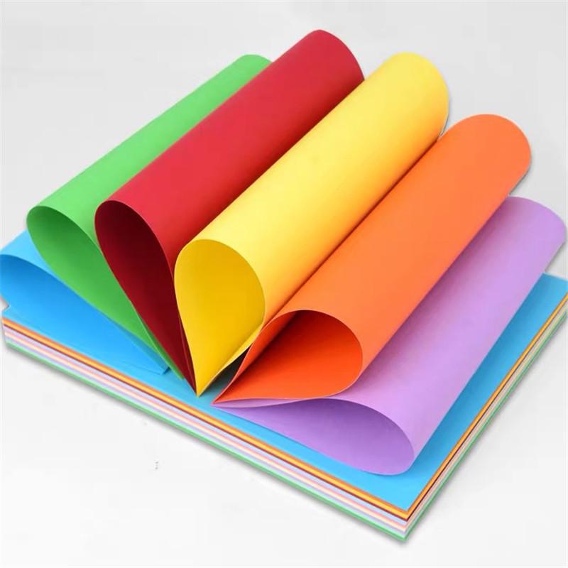 Цветная бумага для творчества формат А4 100 листов