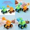 Engineering Vehicle Toy Set With Sliding Function For Boys And Girls