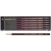 Mitsubishi Pencil Uni Star 2B (1 дюжина) - Премиальные пишущие карандаши для плавного письма