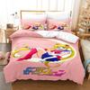 Sailor Moon Hare 3D Digital Printing Quilt Set Three-Piece Bedding