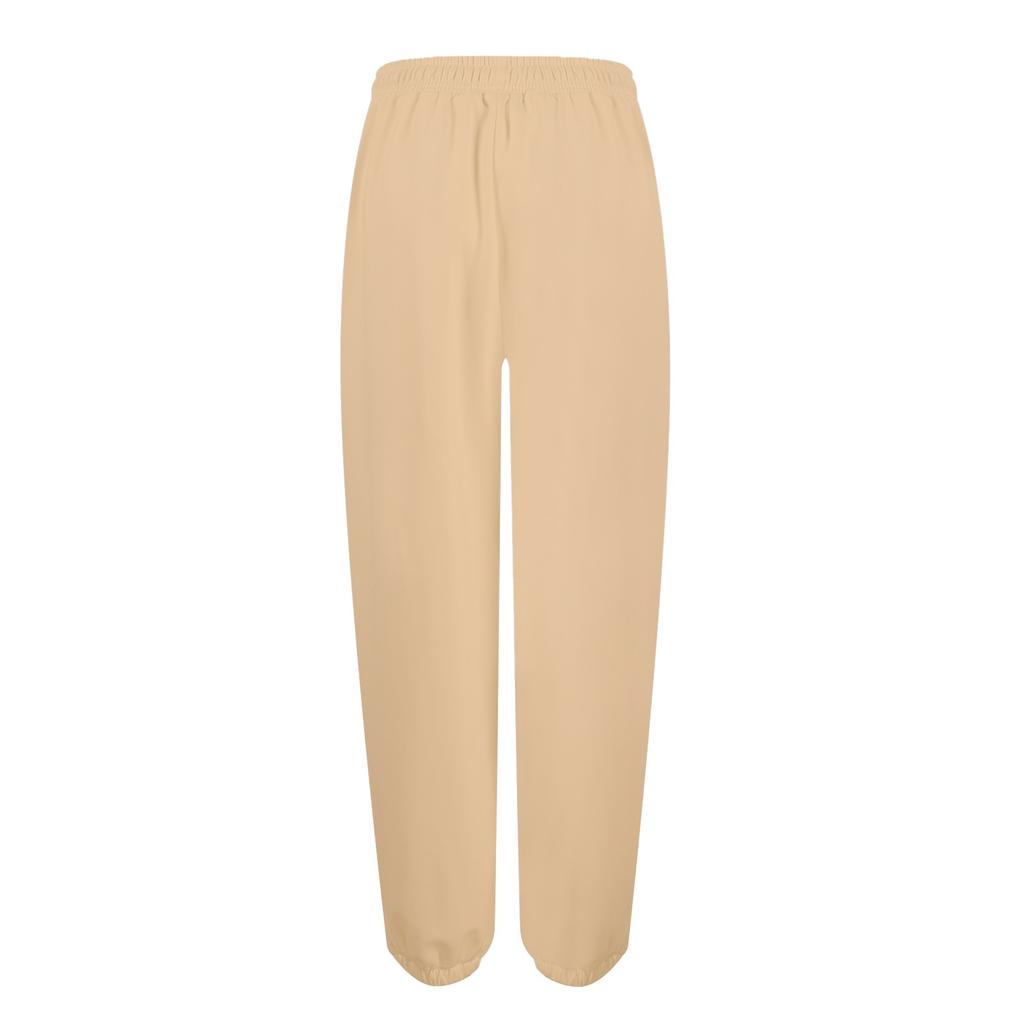 Women's Casual Fashion Sweatpants Color Matching Printed Casual Pants