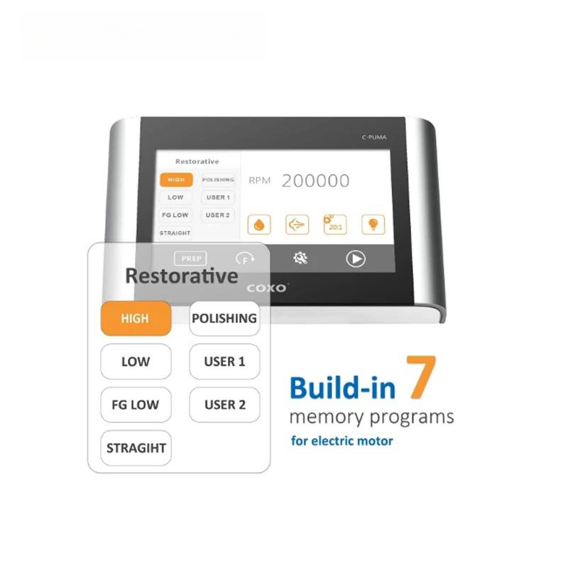 Электромотор стоматологический COXO Master с 1:5 и 6:1 Контра-угловой микромотор Full Touch Стоматологическое оборудование