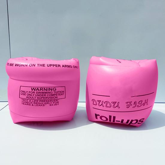 1 пара нарукавников для плавания Водонепроницаемые Надувные Сильная плавучесть Противоскользящие Водные развлечения ПВХ Для детей