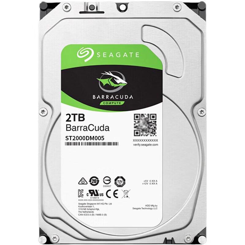 Seagate 2TB 3.5-inch Desktop Hard Drive
