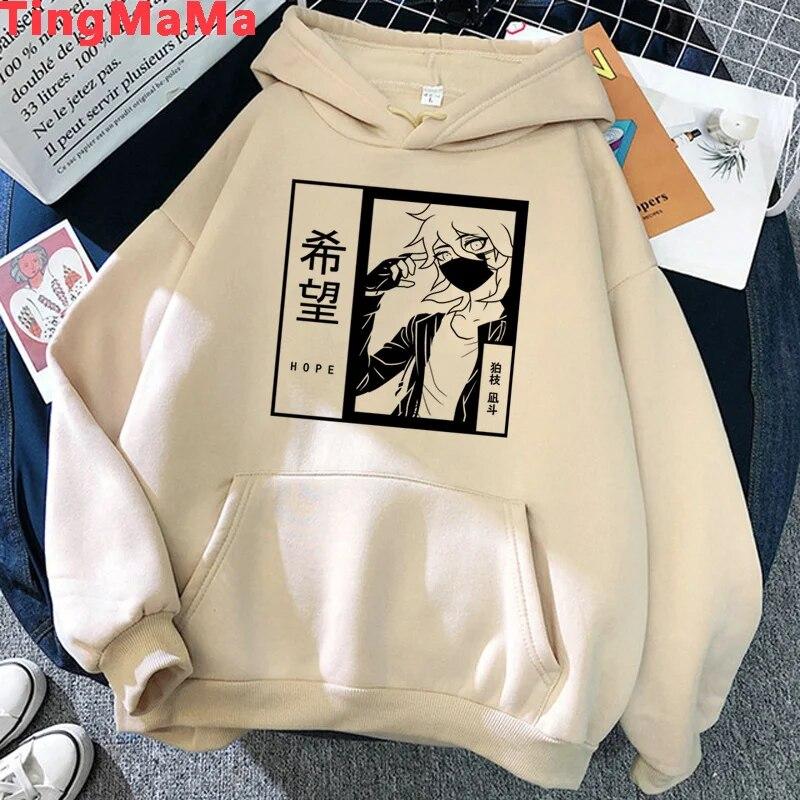 Danganronpa Nagito Komaeda Ouma Kokichi Hoodies Unisex Ulzzang Oversized Grunge Korea Unisex Clothing Hoody Ulzzang Printed Unisex Hoodie