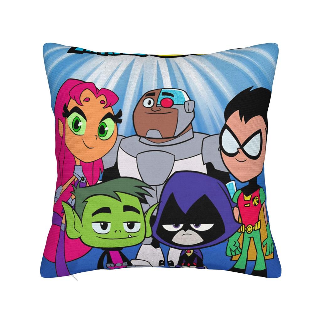 Подушки с принтом Подушки Teen Titans Go Beast Boy Постельное белье Чехол для подушки Декор Подушка для дивана Чехол Разные размеры