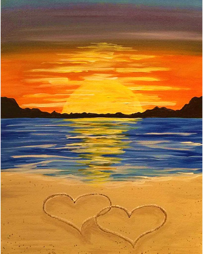 DIY Алмазная вышивка 5D пейзаж пляж вышивка крестиком закат побережье круглая алмазная живопись мозаика со стразами подарок на Новый год