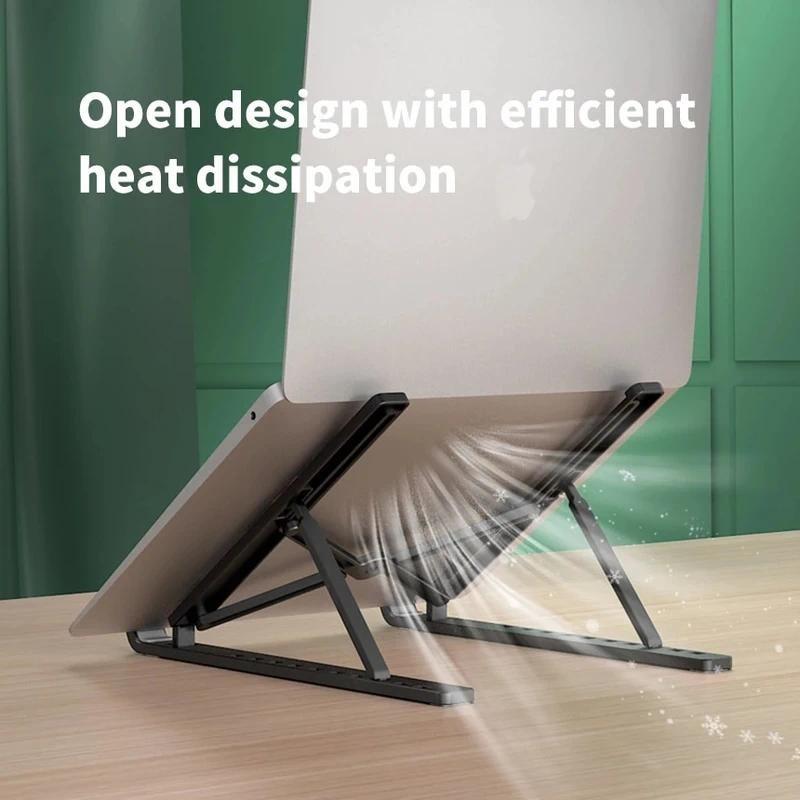HdoorLink Портативная подставка для ноутбука, держатель для ноутбука, подставка для планшета, легкий регулируемый компьютер для Macbook Air Pro, аксессуары Xiaomi