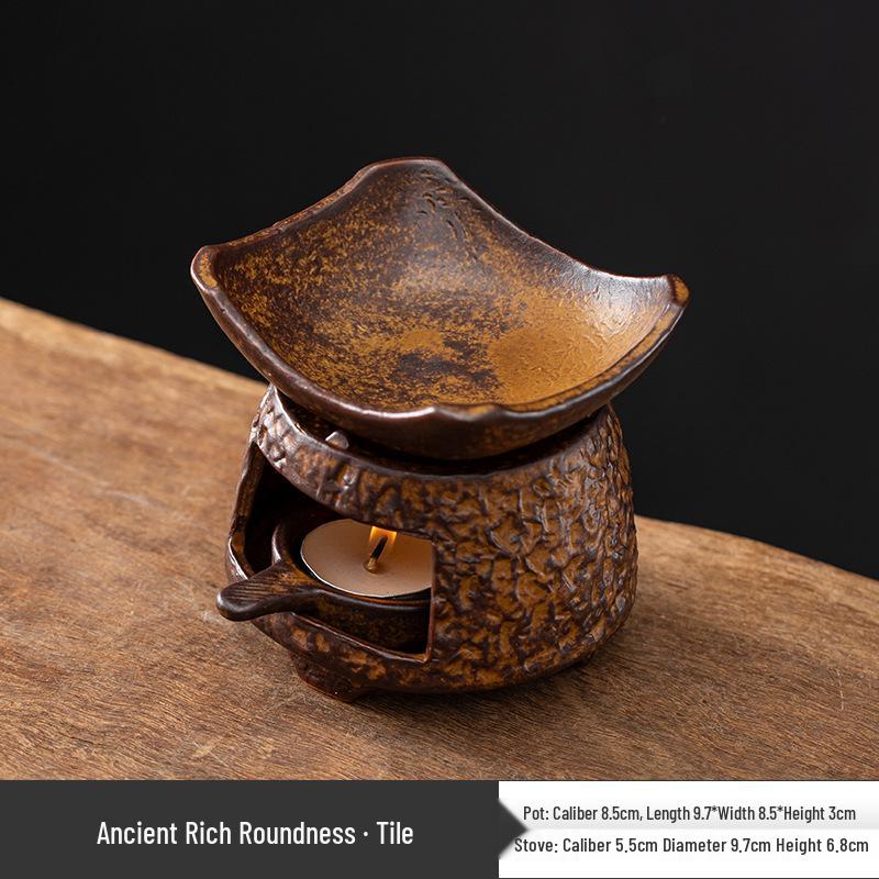 Жаростойкая антикварная восковая свеча и горелка для благовоний (tea light) для эфирных масел, сухой burning шалфея, пало санто и ароматизации дома.