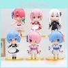 Charming 6 Variant Rem And Ram Action Figures From Re Life In A Different World From Zero