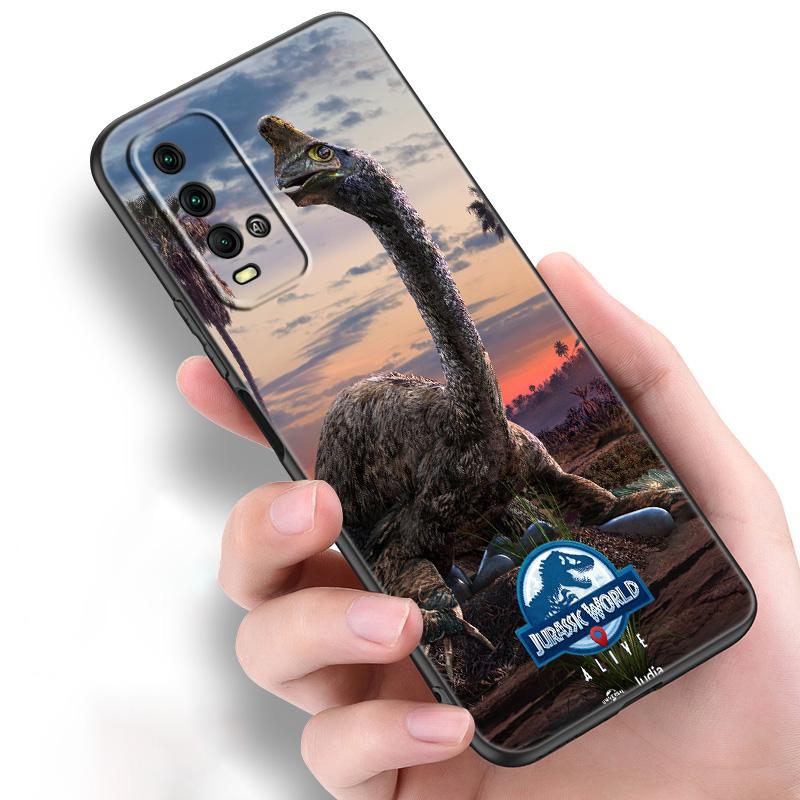 Силиконовый чехол для телефона «Мир Парка Юрского периода» для Xiaomi Redmi Note 11 10 9 8 Pro 11T 10T 10S 9S 8T 9 9A 9C 9T, черный мягкий чехол
